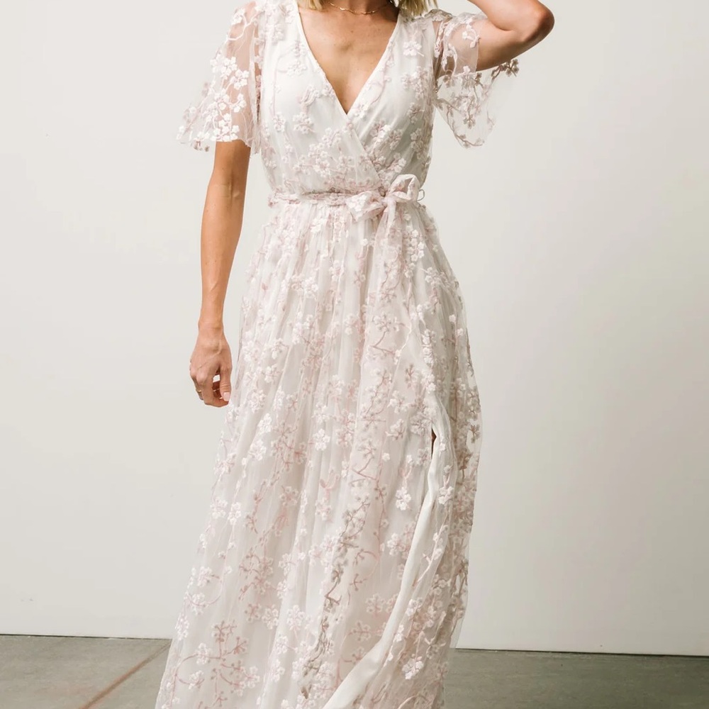 Marseille Embossed Maxi Dress